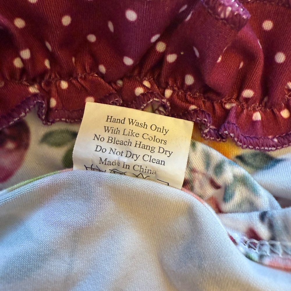 Floral Ruffle Dress Set 4T - Picture 7 of 11
